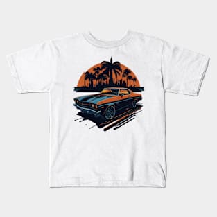 Vintage Retro Aesthetic Kids T-Shirt